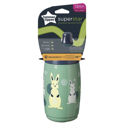 Tommee Tippee Superstar Spor Bardak 12m+ 266ml Yeşil