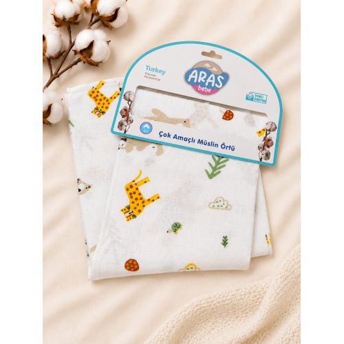 ARAS BEBE MÜSLİN BATTENİYE 80X100CM