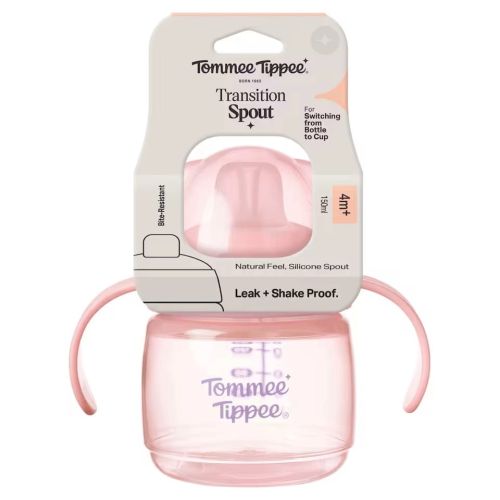 Tommee Tippee Yumuşak geçiş Bardak 4m+ 150ml Pembe