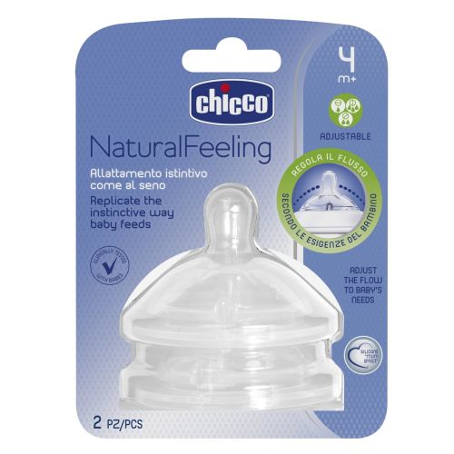 NaturalFeeling Biberon Emziği 4+