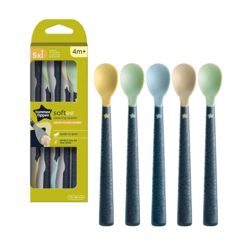 Tommee Tippee Mama Kaşığı Yumuşak Uçlu 5'li