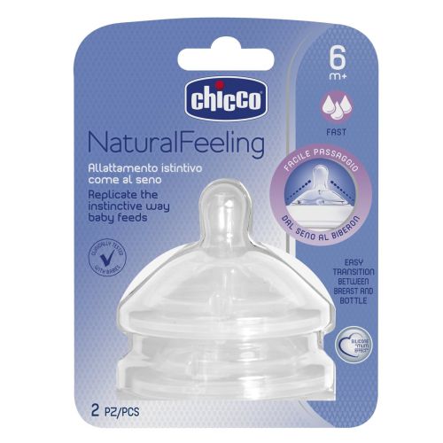 NaturalFeeling Biberon Emziği 6+