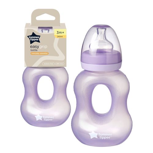 Tommee Tippee Kolay Tutuşlu Suluk 3m+ 240ml Mor