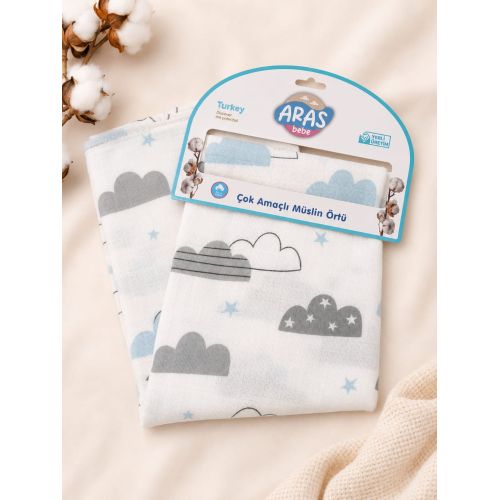 ARAS BEBE MÜSLİN BATTENİYE 80X100CM