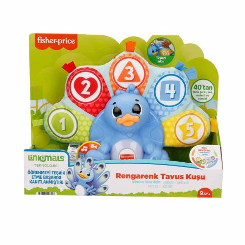 Fisher-Price Linkimals Rengarenk Tavus Kuşu