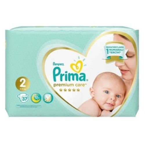 Prima Premium Care 2 Numara 4-8KG , 37 adet