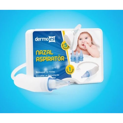 Dermoes Burun Nazal Aspiratör 5 Adet Uç İle Birlikte