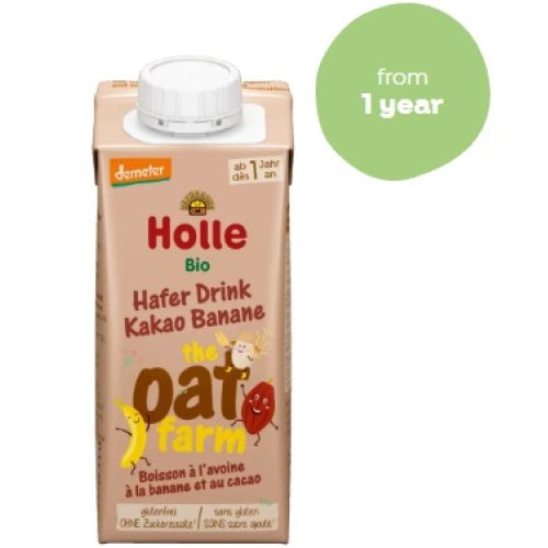 Holle Organik Kakaolu ve Muzlu Yulaflı İçecek 200 ml 1+ yaş