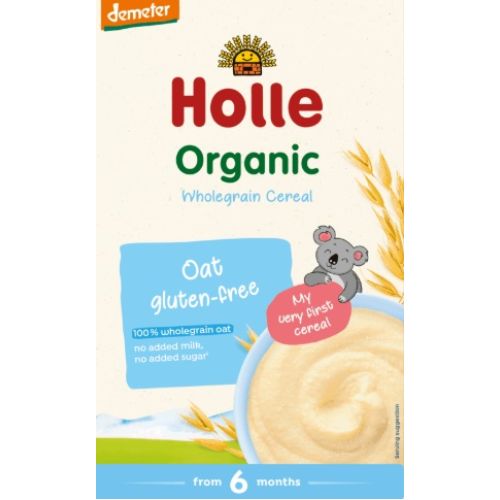 Holle Organik Tam Tahıllı Yulaf Gevreği (Glutensiz) 6+ ay