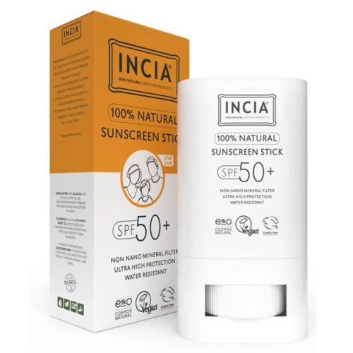 İncia Doğal Güneş Koruyucu Stick 50+ SPF 15 gr
