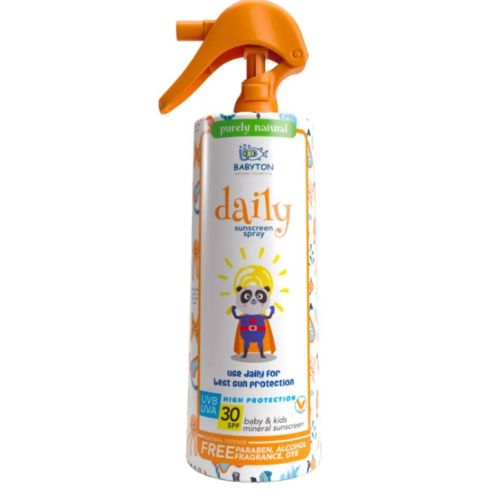 Babyton Daily Güneş Kremi Sprey 30+ SPF 200 ml
