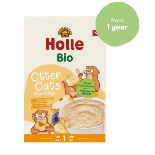 Holle Organik Yulaf Lapası (elma-muz ve erkli) 1yaş