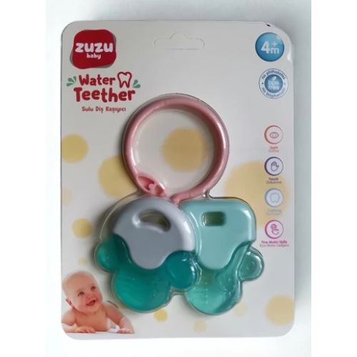 Zuzu Sulu Diş Kaşıyıcı 2'li Ambalaj 6+ ay (beyaz-mavi)