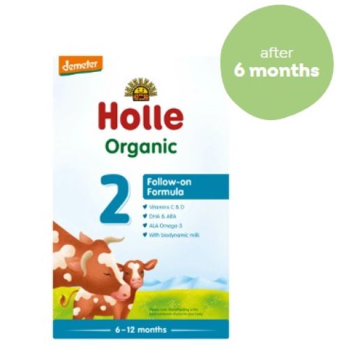 Holle 2 Organik 600 gr Bebek İnek Sütü