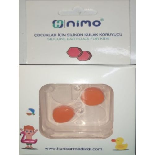 Nimo Silikon Kulak Tıkacı Çocuklar İçin 2'li
