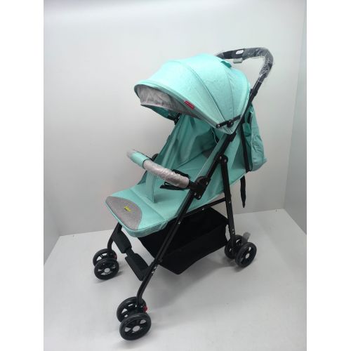 Baston Bebek Arabası Arkası Tam Yatar Yeşil