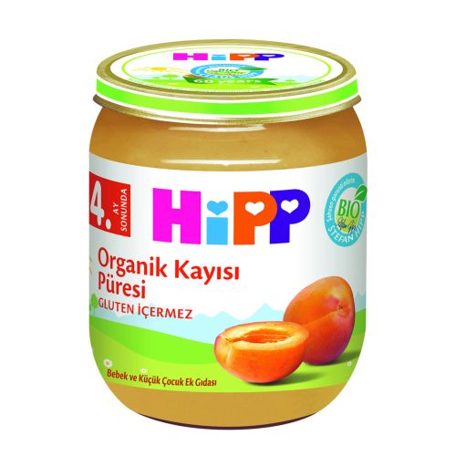 Hipp Organik Kayısı Püresi (Gluten İçermez) 4+