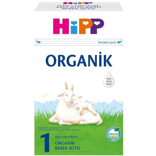 Hipp 1 Organik Keçi Sütü Bazlı Devam Sütü 400gr Doğumdan İtibaren