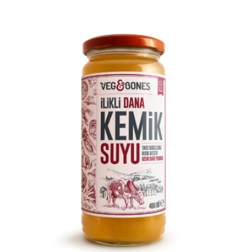 Veg&Bones İlikli Dana Kemik Suyu 480ml