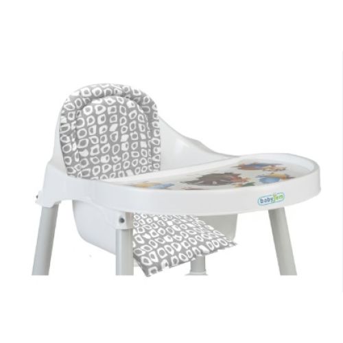 Babyjem Mama Sandalyesi Minderi (Gri)