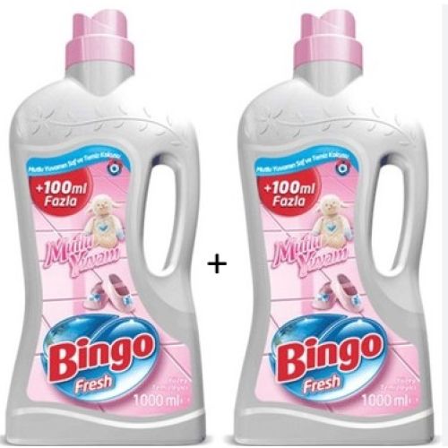 Bingo Fresh Mutlu Yuvam Yüzey Temizleyici 1000ml. 1+1