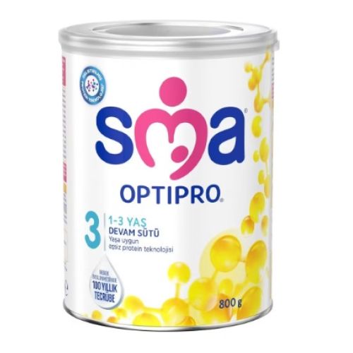 SMA Optipro 3 Numara 1-3 Yaş Devam Sütü 800 gr.