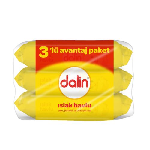 Dalin Islak Havlu 3x56 Adet