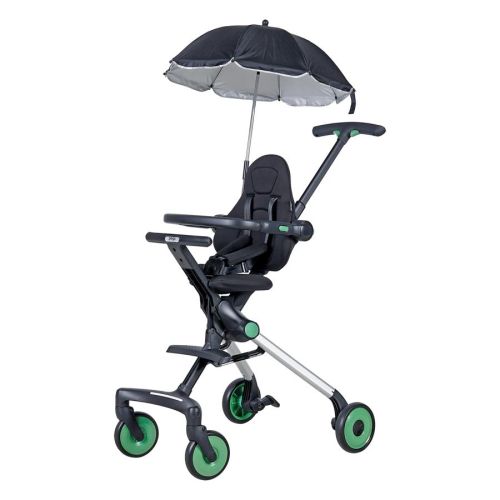 Prego Flex Kabin Bebek Arabası 360° Dönebilen Tekerlekler 22 kg Taşıma Kapasitesi ile Yeşil
