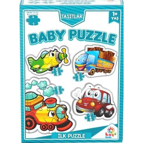 BABY PUZZLE KUTU OYUNCAK 1+ TAŞITLAR
