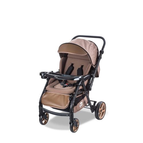 Baby Care Combo Maxi Pro Çift Yönlü Gold-Kahve  Bebek Arabası