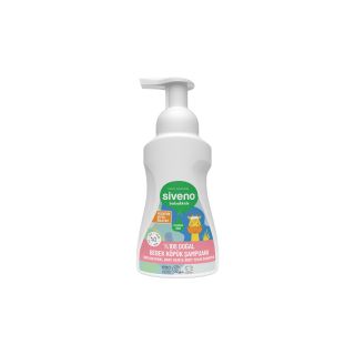 SİVENO Doğal Bebek Köpük Şampuanı Yenidoğan Saç ve Vücut İçin Nemlendirici Şampuan 250ml