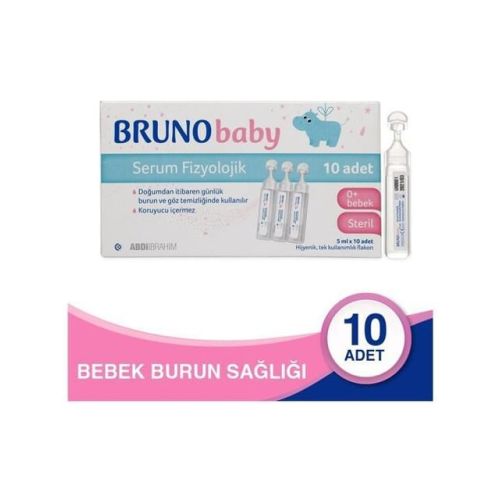 Bruno Serum Fizyolojik 10 Flakon