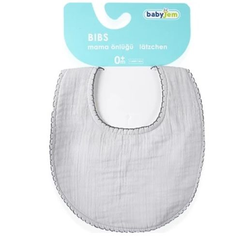 Babyjem Bürümcüklü Önlük Krem