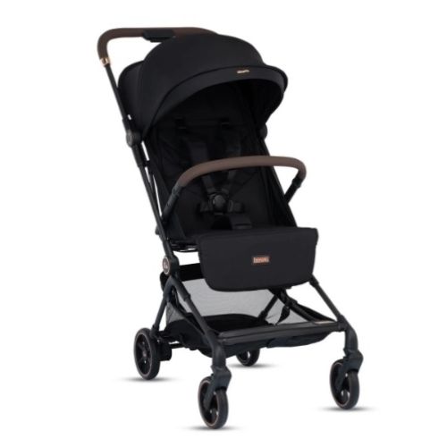 Kraft Carbon Bebek Arabası Kabin Boy Siyah Gold