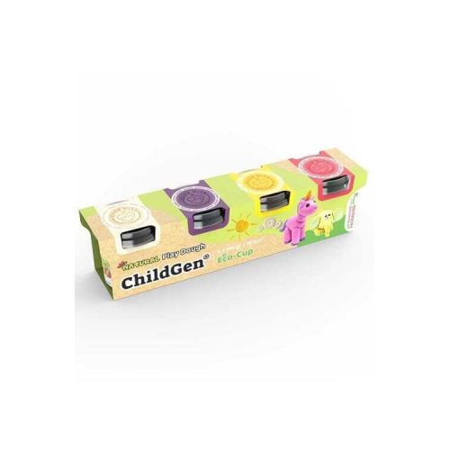 ChildGen 4'lü 125gr Standart Oyun Hamuru Seti (4X125GR)
