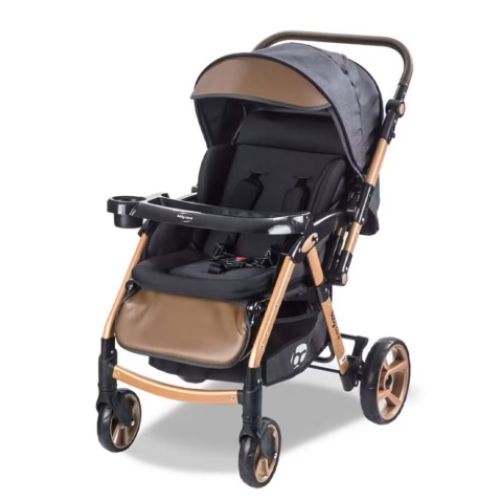 Baby Care Combo Maxi Pro Çift Yönlü Gold Bebek Arabası