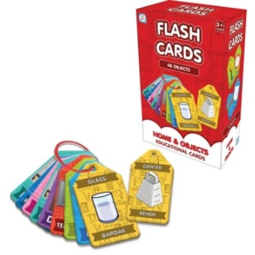 FLASH KARTLAR İNGİLİZCE&TÜRKÇE EV EŞYALARI