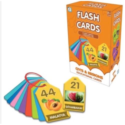 FLASH KARTLAR İNGİLİZCE&TÜRKÇE ŞEHİRLER