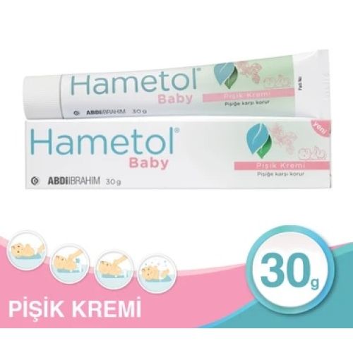 Hametol Baby Pişik Önleyici Krem 30 ml Hamamelis Özü Provitamin B5 Hassas Ciltlere Özel