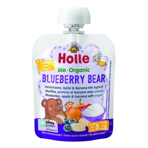 Holle Blueberry Bear Yogurt (85g) 8+