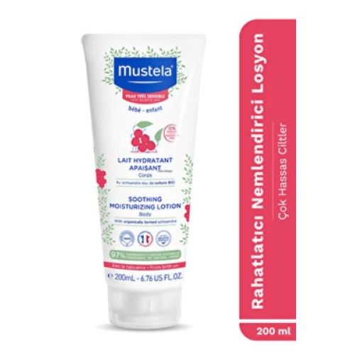 Mustela Çok Hassas Ciltler İçin Nemlendirici Vücut Losyonu 200ml
