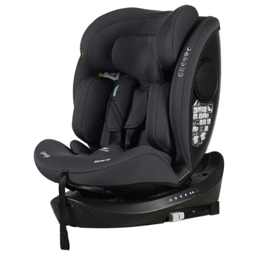 Prego Sentrafix-I-Size Oto Koltuk 0-36kg ,Isofixli,360° dönebilen Gri