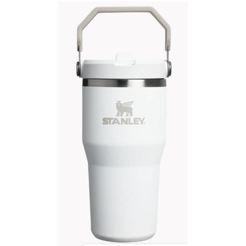 Stanley Termos IceFlow™ Flip Straw Tumbler Pipetli Termos | 0.60 L Beyaz