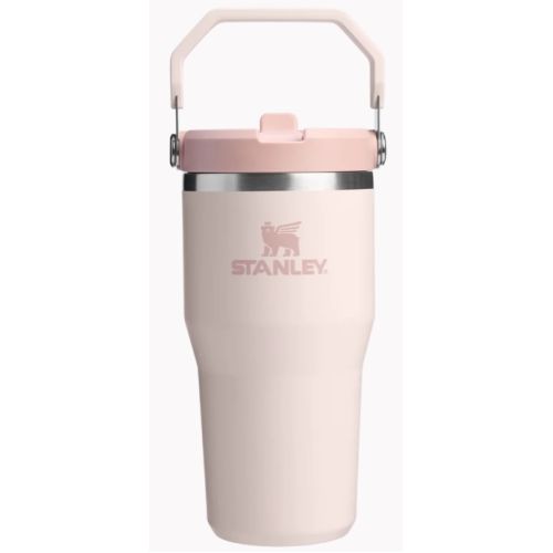 Stanley Termos IceFlow™ Flip Straw Tumbler Pipetli Termos | 0.60 L Pudra Pembe