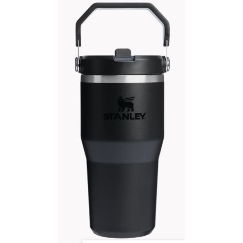 Stanley Termos IceFlow™ Flip Straw Tumbler Pipetli Termos | 0.60 L Siyah