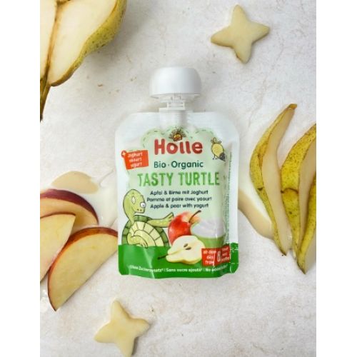 Holle  Apple & pear with yogurt (85g) 8+
