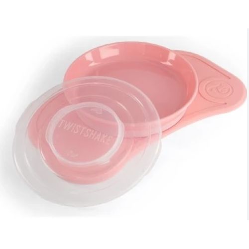 TWISTSHAKE MATLI ÇEVİRİP ÇIKABİLEN KAPAKLI TABAK PEMBE