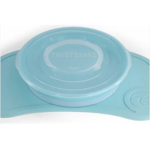 TWISTSHAKE MATLI ÇEVİRİP ÇIKABİLEN KAPAKLI TABAK MAVİ