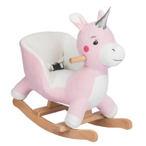 Moje Sallanan Koltuklu Ahşap Ayaklı Unicorn