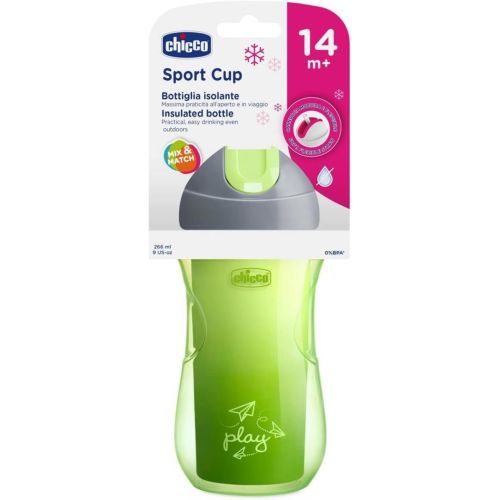 Chicco Isı Yalıtımlı Pipetli Spor Bardak 266 ml